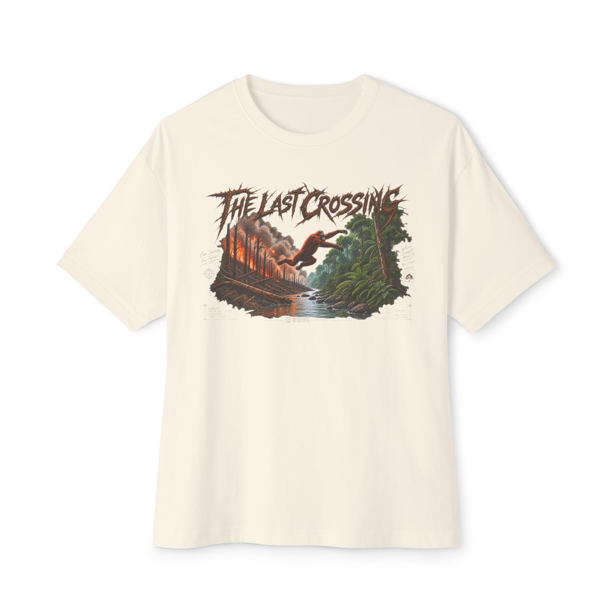 The Last Crossing  Boxy T‑Shirt